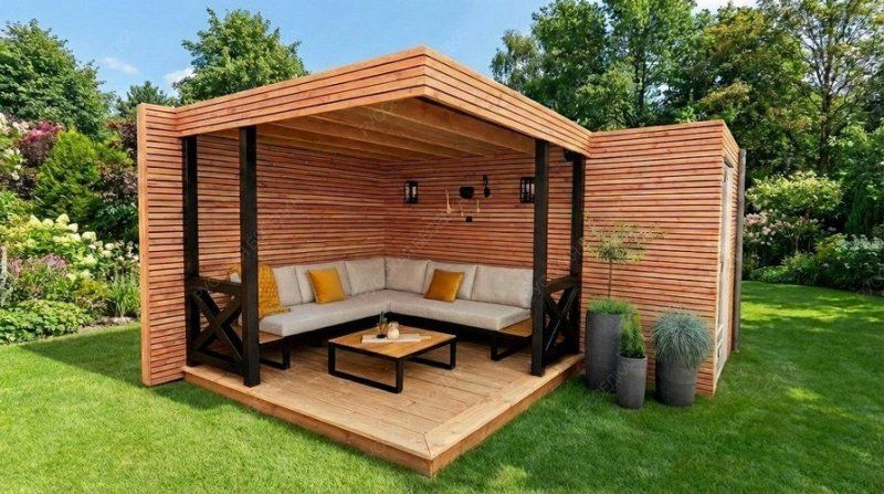 Современная беседка ЭСТЕР