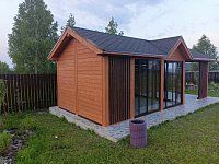 Закрытая беседка ШАЛЕ 2 Лайт