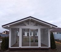 Застекленная беседка КАМПЕН 4,5х3,5