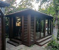 Закрытая беседка Балтика 3х5