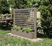 Деревянная шпалера Воронки