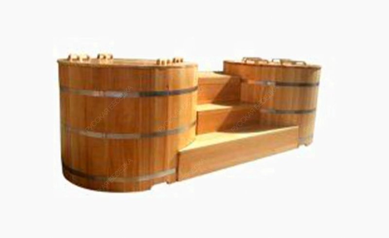 Купель круглая из кедра д150 1.5х1.5х1