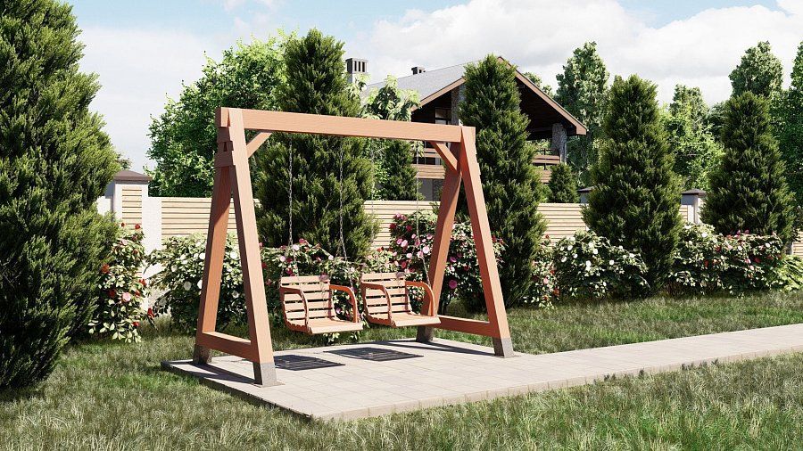 Садовые качели Клусово