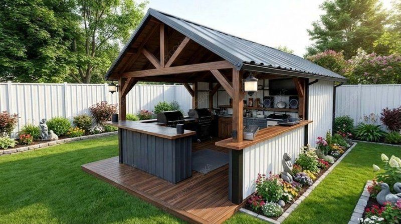 Летняя кухня Дыма