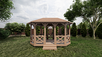 Овальная беседка ВЕЛЛА