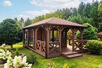 Застекленная беседка КАННА