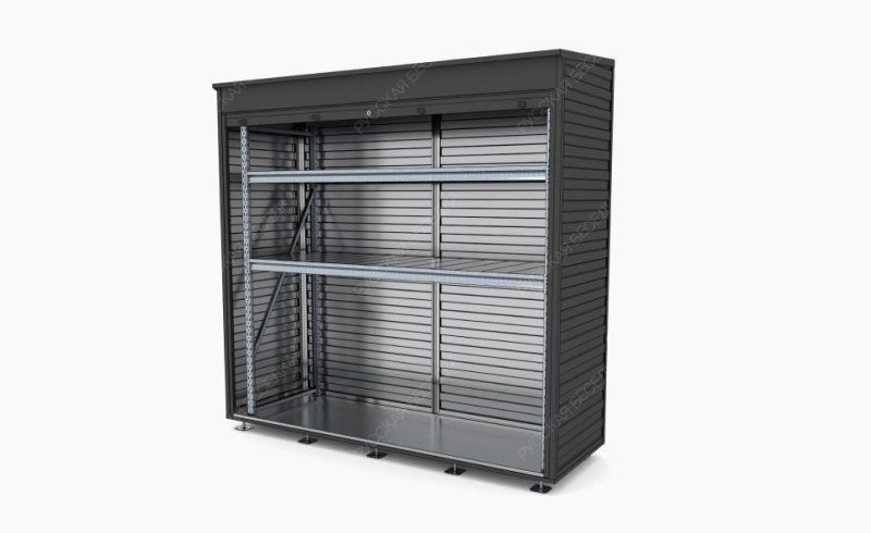 Металлический шкаф 2,40x2,40 разборный