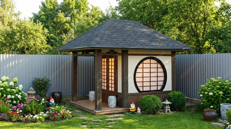 Японская беседка Шанхай