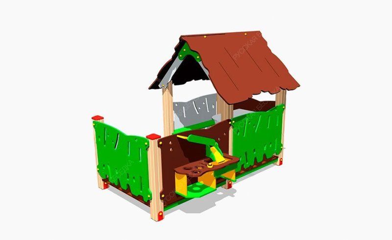 Домик ХИЖИНА С КУХНЕЙ