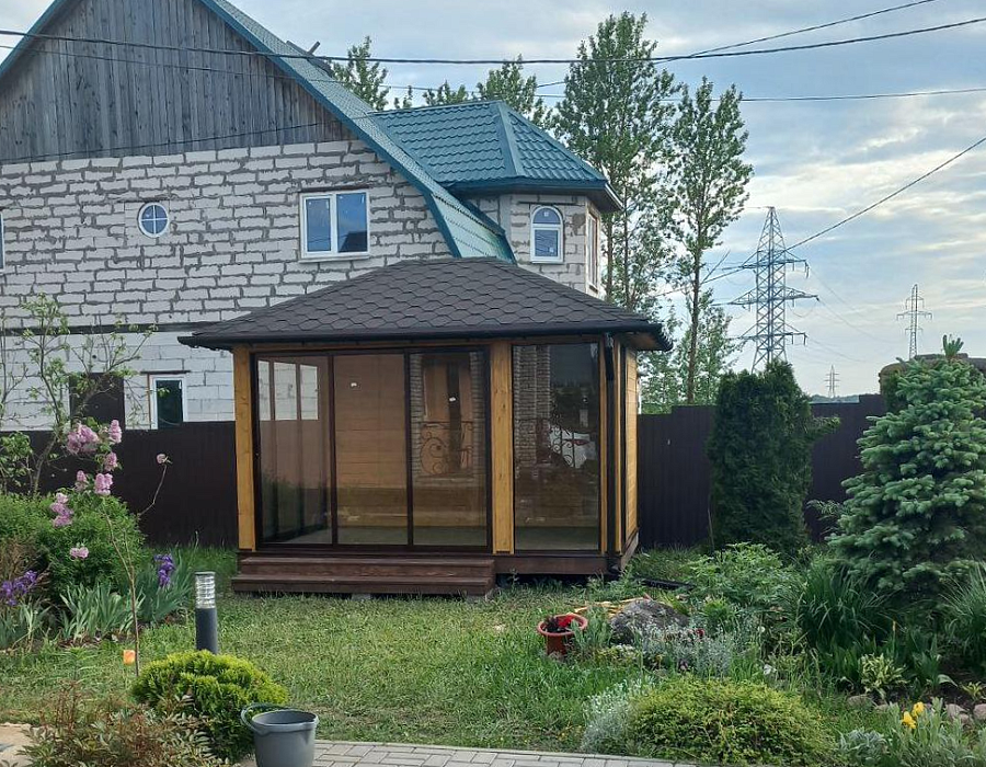 Застекленная беседка АННЭТ