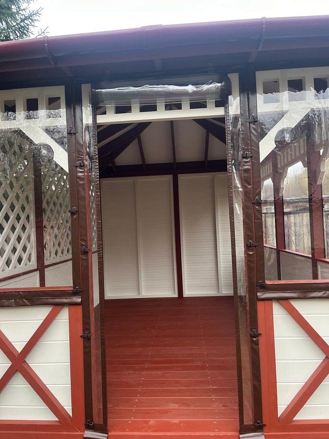 Прямоугольная беседка Малая Калифорния Лайт