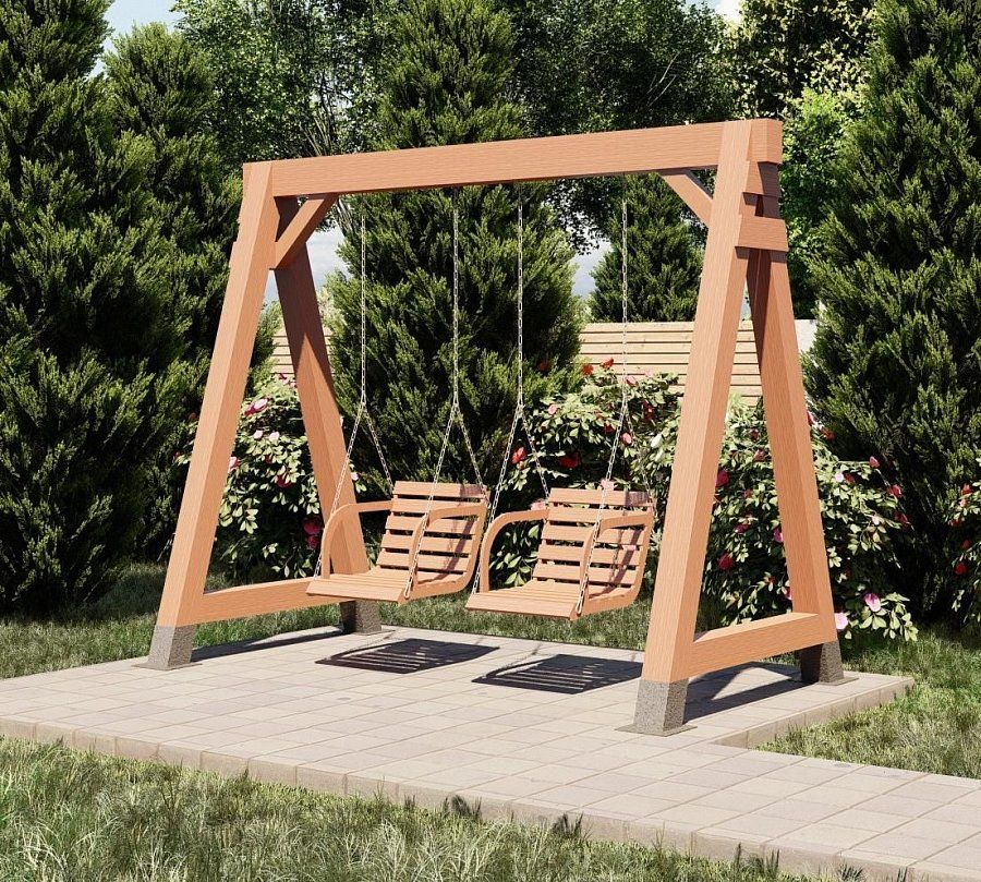 Садовые качели Клусово
