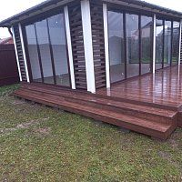 Застекленная беседка БАЛТИКА